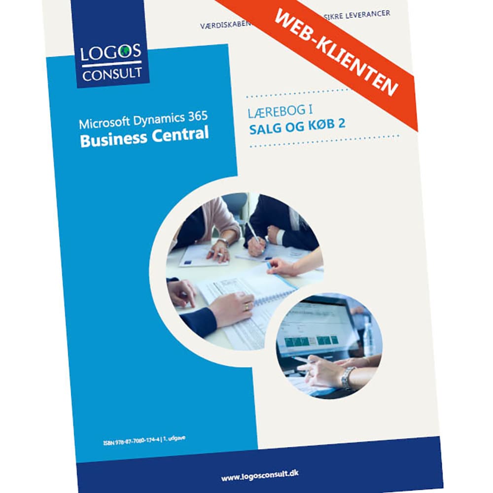 Dynamics 365 Business Central Web - Salg og Køb 2